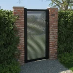 Berit Alüminyum Tek Kanat Bahçe Kapısı