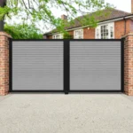 Modern Çift Kanat Bahçe Kapısı